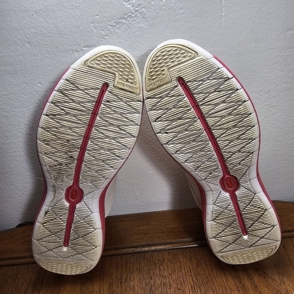Nike Free TX Women's Running Shoes White Pink Size 6.5 - Picture 7 of 7